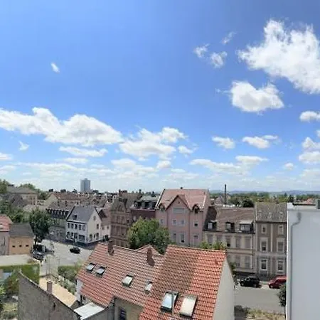 Panorama Penthouse Mit Klima Und Whirlpool Fuer Bis Zu 6 Personen * 프랑켄탈