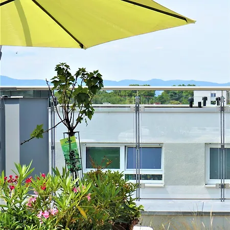 아파트 Panorama Penthouse Mit Klima Und Whirlpool Fuer Bis Zu 6 Personen 프랑켄탈