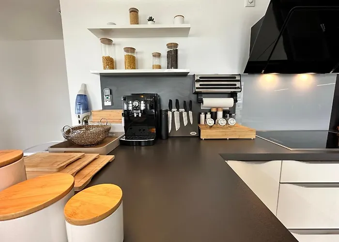 Panorama Penthouse Mit Klima Und Whirlpool Fuer Bis Zu 6 Personen Apartamento