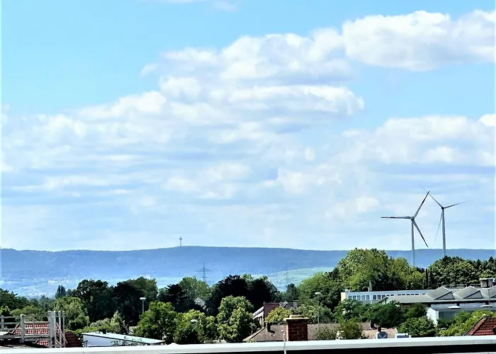 Panorama Penthouse Mit Klima Und Whirlpool Fuer Bis Zu 6 Personen * Frankenthal (Rhineland-Palatinate)